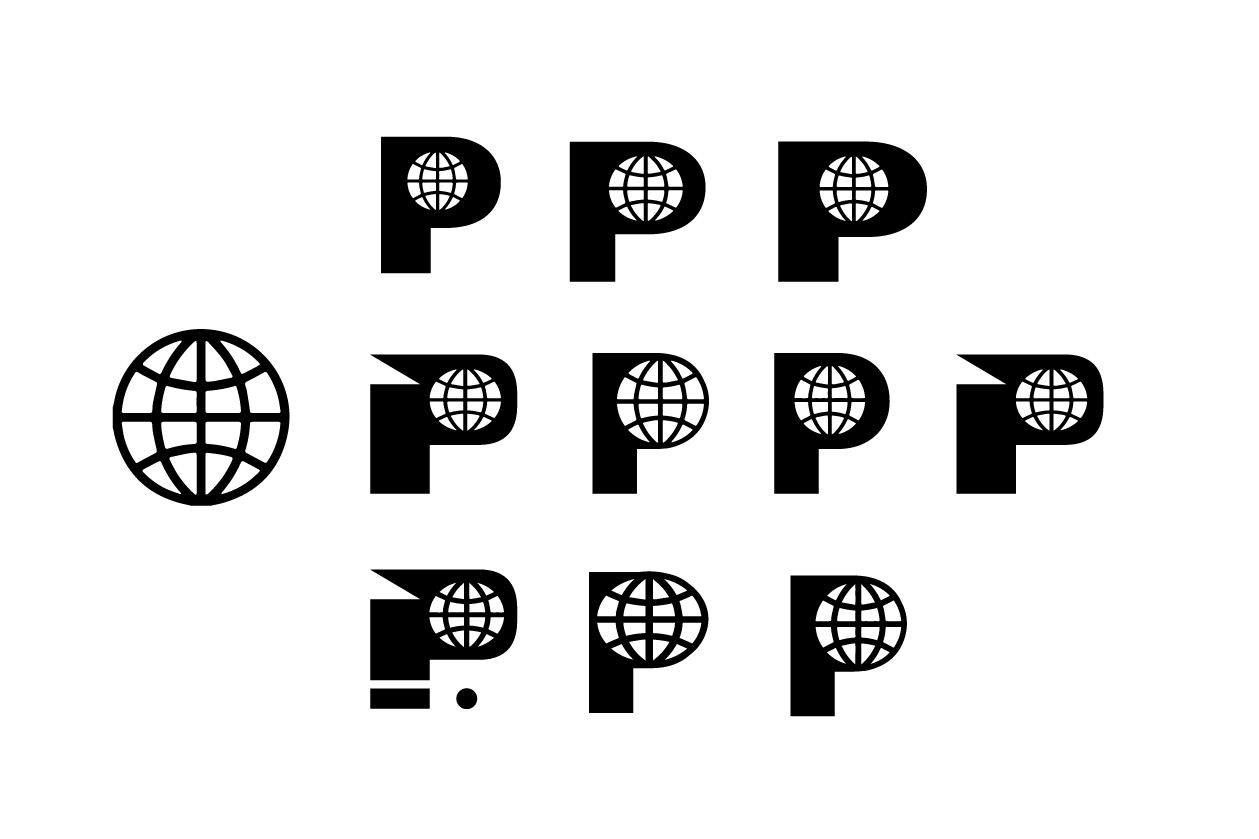 Illustration of a mountain range from afar