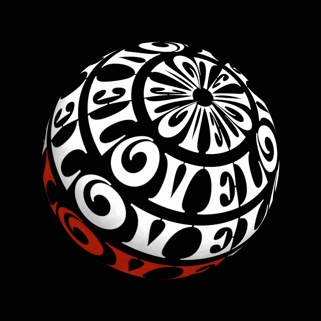 Cut side view of the inner system of a shell