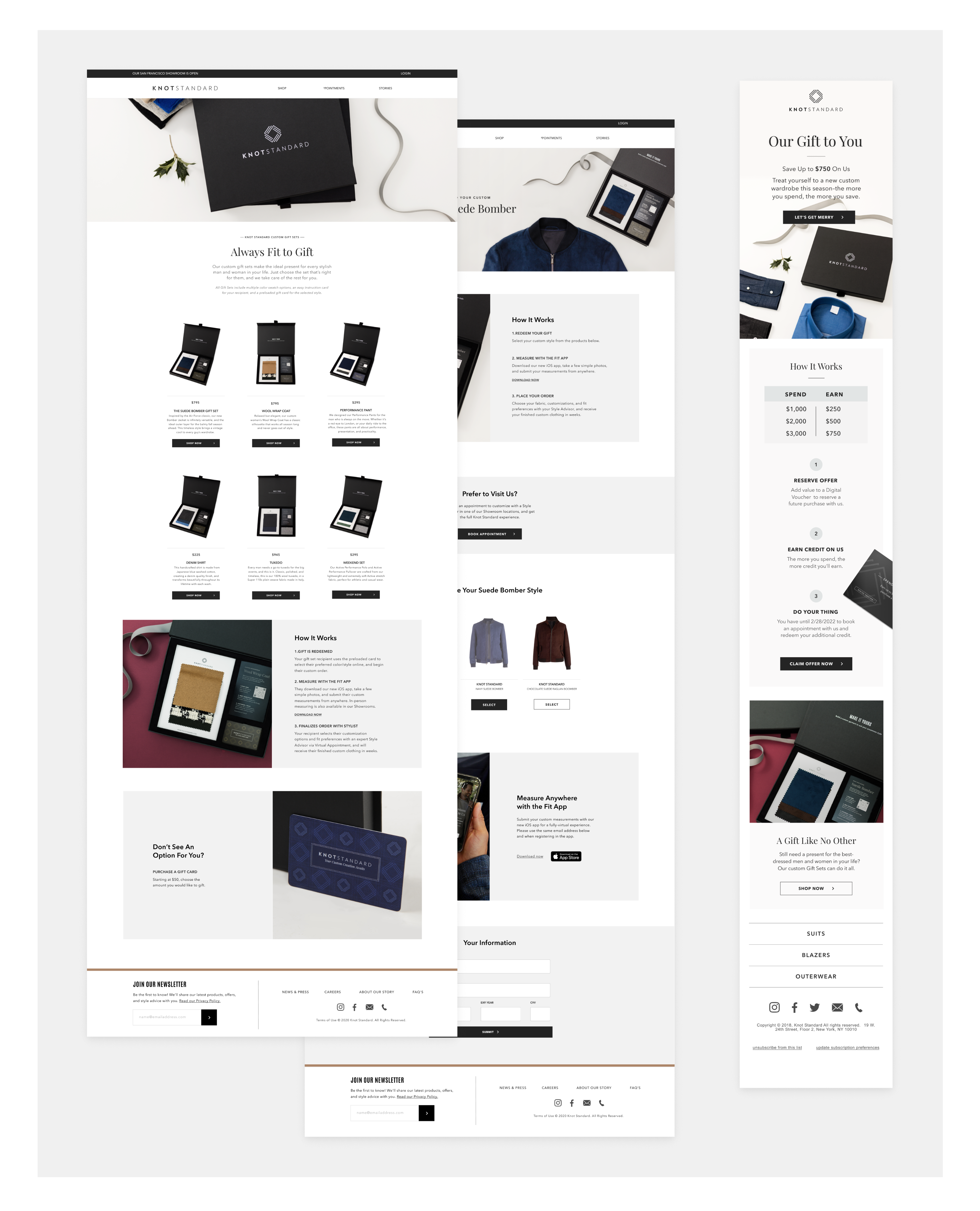 Stationery design of letterhead and business cards for the company Anders on top of a blurred photo of a house interior.