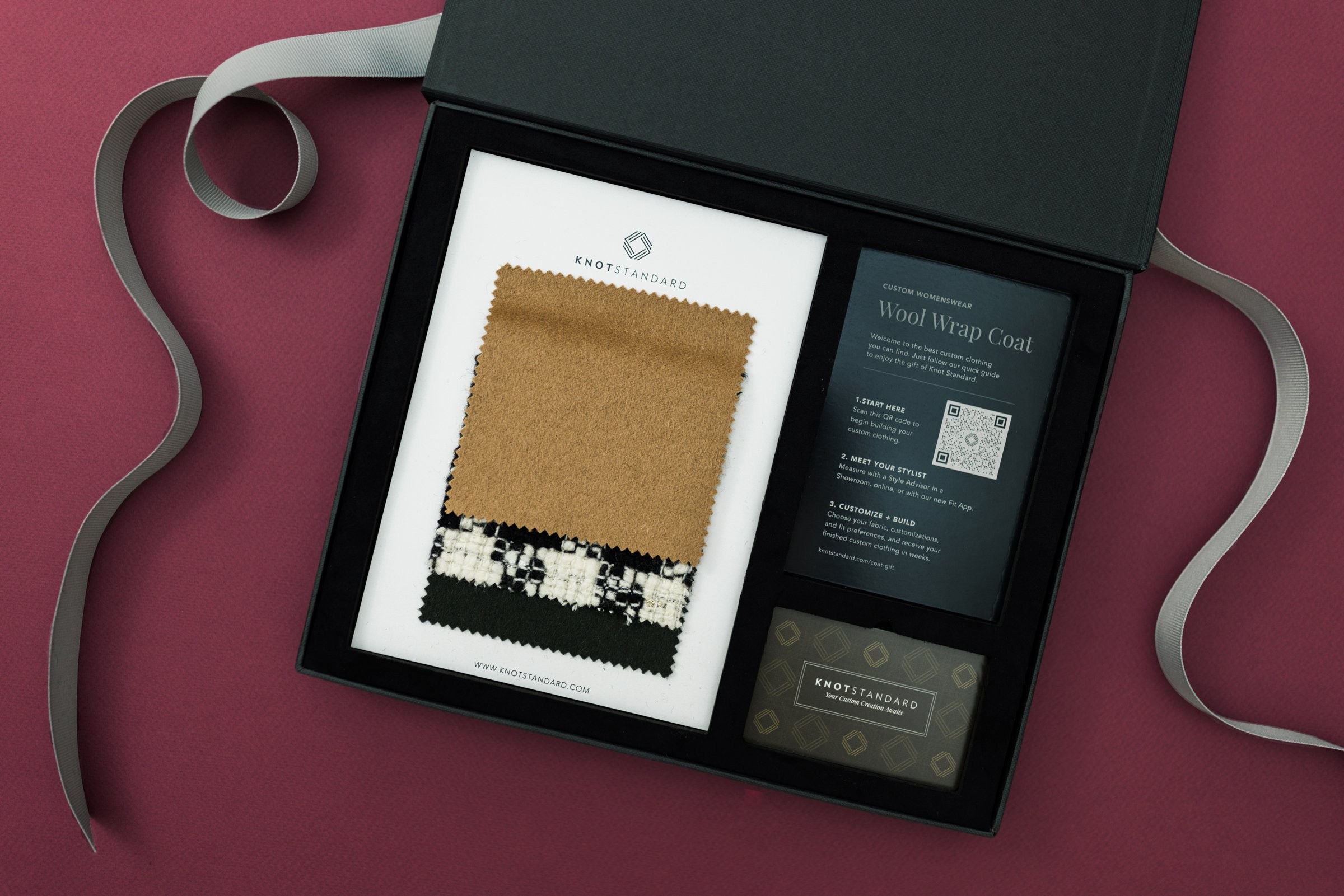 Stationery design of letterhead and business cards for the company Anders on top of a blurred photo of a house interior.